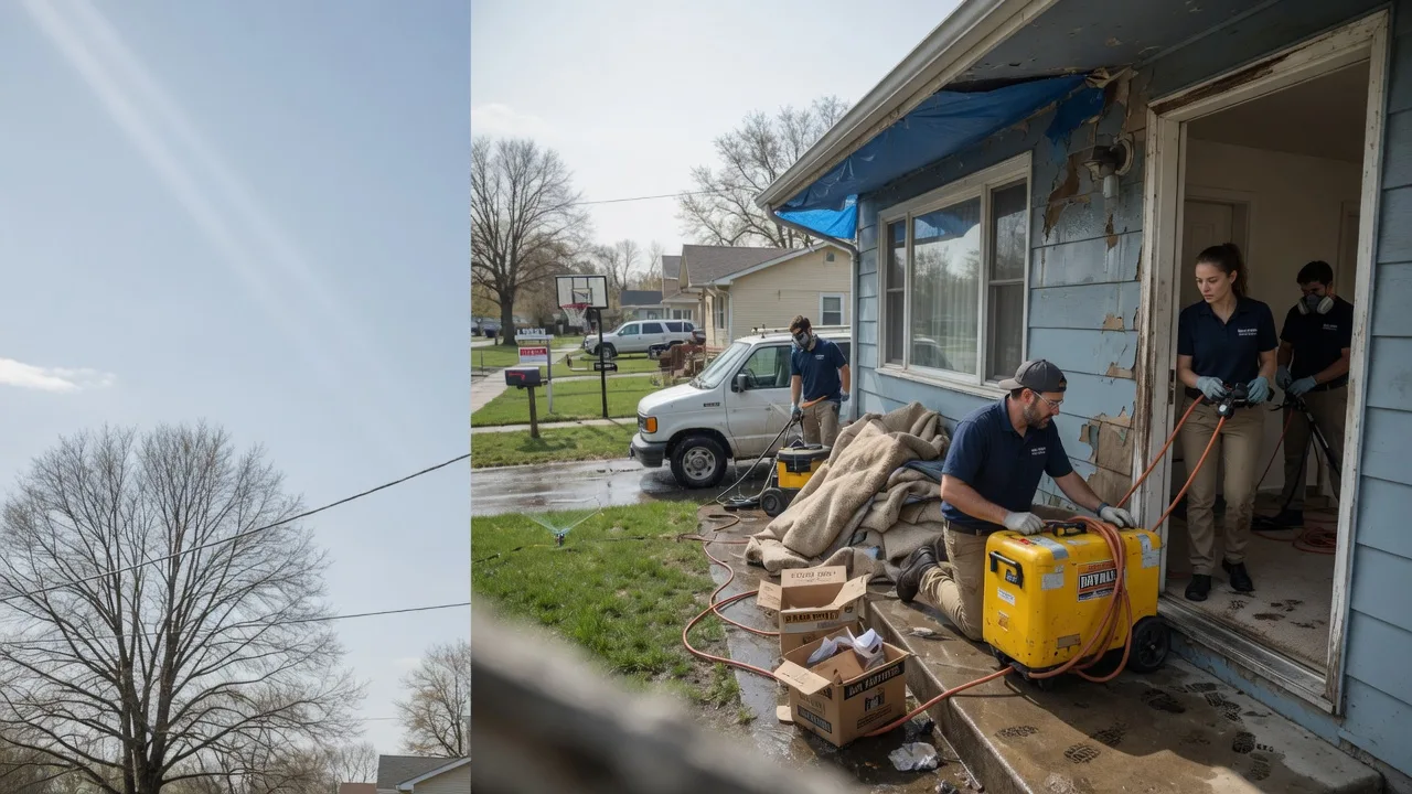Basement Flood Cleanup in Avon, MA near me